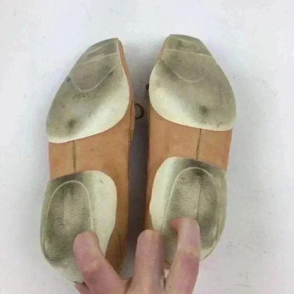 Michael Kors Flat 5.5 Orange Italian Suede Driving - Picture 5 of 9